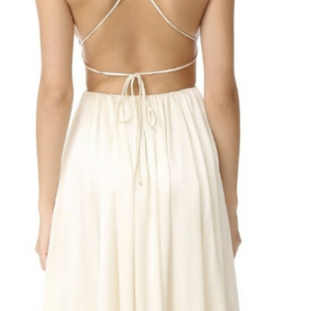 NEW $798 Mara Hoffman Beaded Silk Maxi Dress Gown - Picture 2 of 9